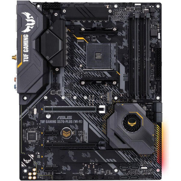 Placa de baza Asus TUF GAMING X570-PLUS WI-FI, Socket AM4, ATX