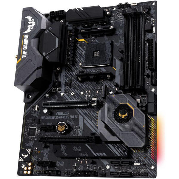 Placa de baza Asus TUF GAMING X570-PLUS WI-FI, Socket AM4, ATX