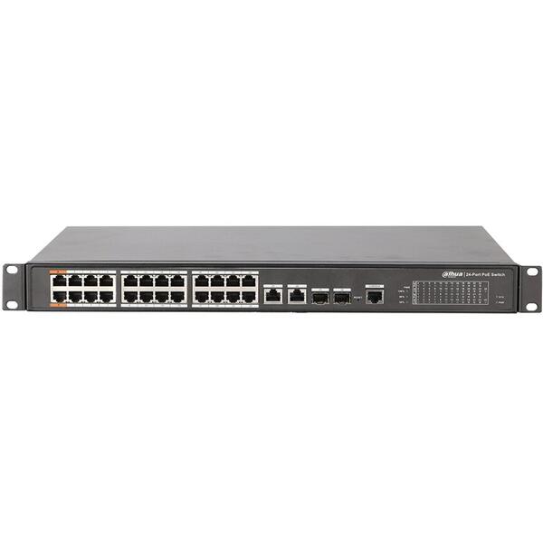 Switch DAHUA PFS4226-24ET-360, 24x LAN, PoE