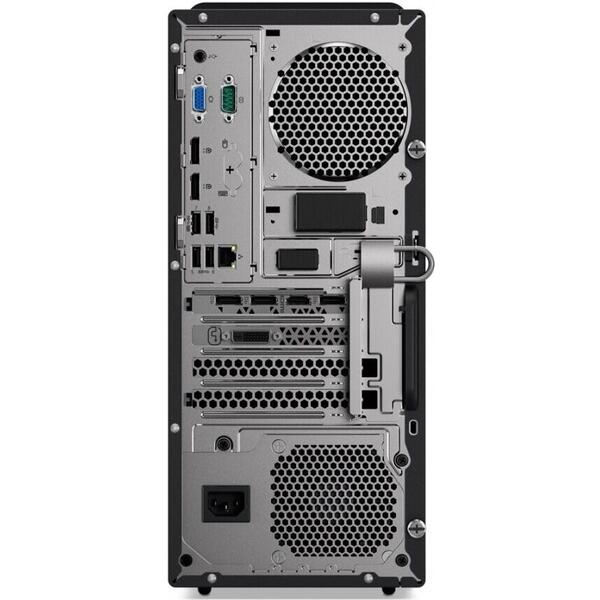 Sistem Brand Lenovo M920T Tower, Intel Core i3-8100, 16GB RAM, 512GB SSD, Intel UHD Graphics 630, Windows 10 Pro