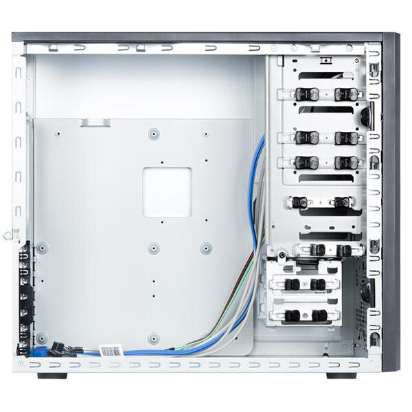 Carcasa Chieftec BM-25B-OP, MiddleTower, Fara sursa, Negru