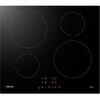 Plita Samsung NZ64M3NM1BB, Inductie, Control tactil, Suprafata ceramica, 7.2 kW, Sticla neagra