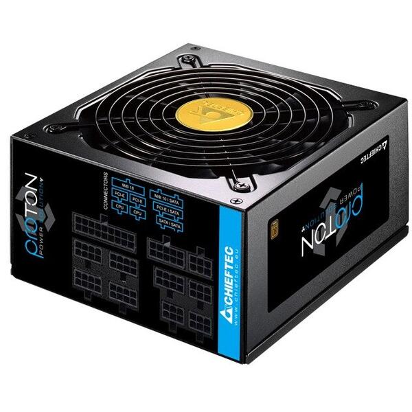 Sursa Chieftec Proton Series, ATX, Modulara, Certificare 80+ Bronze, 1000W