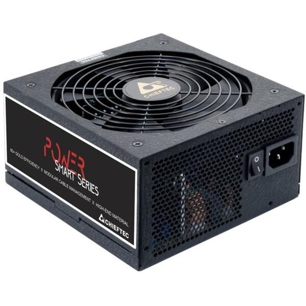 Sursa Chieftec Power Smart, ATX, Semi Modulara, Certificare 80+ Gold, 1250W