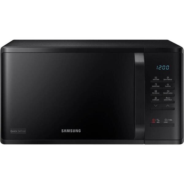 Cuptor cu microunde Samsung MS23K3513AK, 23 l, 800 W, Digital, Negru