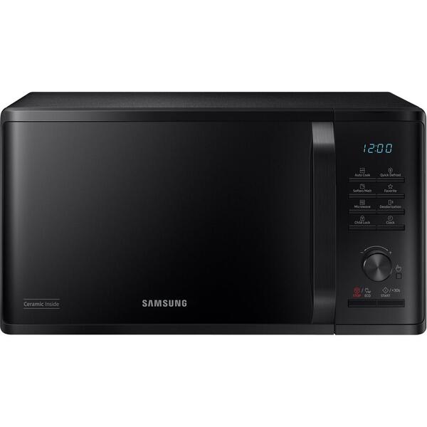 Cuptor cu microunde Samsung MS23K3515AK, 23l, 800W, Digital, Negru