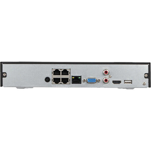 DAHUA NVR2104HS-P-4KS2, 4 Canale, 8MP, 4 porturi PoE