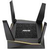 Router Wireless Asus Gigabit RT-AX92U Tri-Band, 4x LAN, 1x WAN AX6100 AiMesh