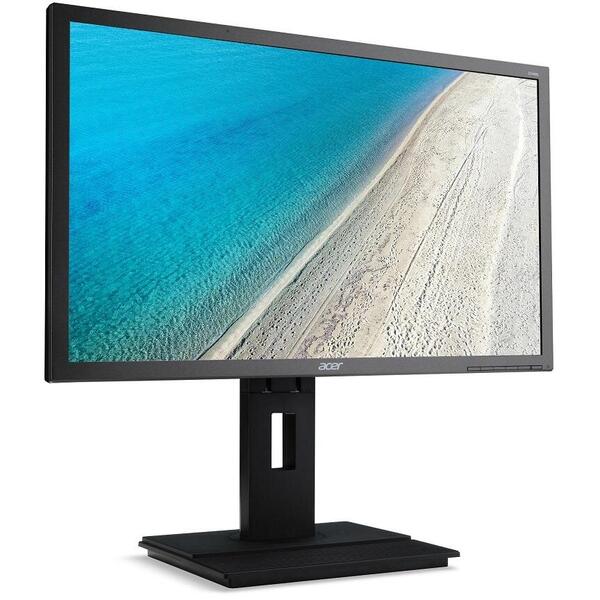Monitor LED Acer B246HLymdpr, 24" FHD, 5 ms, Dark Grey, 60 Hz