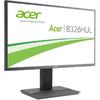 Monitor LED Acer B326HULymiidphz, 32 inch, 6ms, Dark Grey, 60 Hz