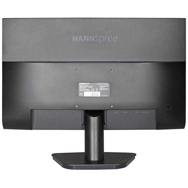 Monitor LED HANNspree HS248PPB, 23.8" FHD, 5 ms, Black, 60 Hz