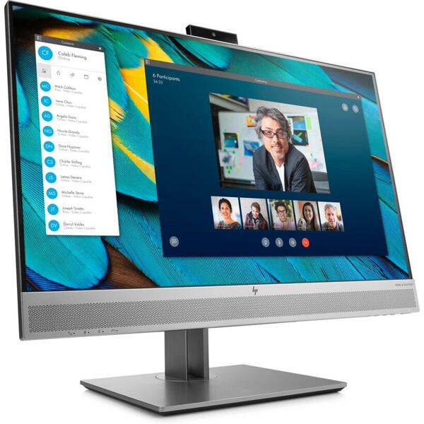 Monitor LED HP EliteDisplay E243m, 23.8inch FHD, 5ms, Silver-Black, 60 Hz