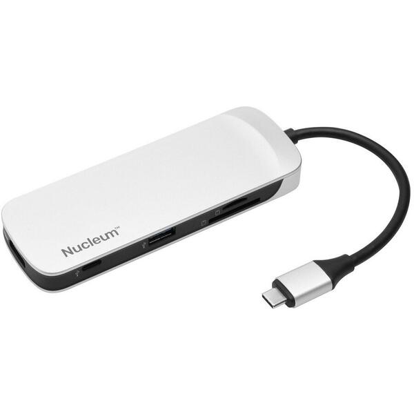 Hub USB Kingston NUCLEUM, USB TYPE-C ADAPTER 7 in 1