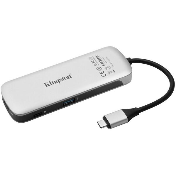 Hub USB Kingston NUCLEUM, USB TYPE-C ADAPTER 7 in 1