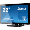Monitor LED IIyama PROLITE T2236MSC-B2, 21.5" FHD Touch, 8 ms, Black