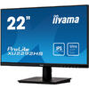 Monitor LED IIyama PROLITE XU2292HS-B1, 21.5" FHD, 4 ms, Black, 75 Hz