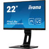 Monitor LED IIyama PROLITE XUB2292HS-B1, 21.5" FHD, 4 ms, Black, 75 Hz