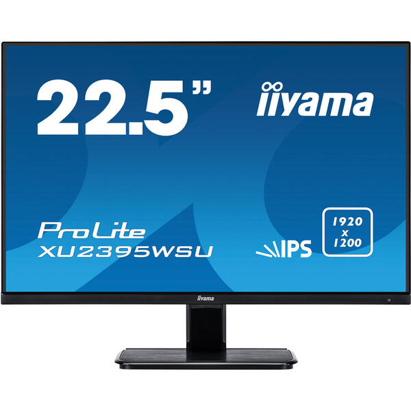 Monitor LED IIyama PROLITE XU2395WSU-B1, 22.5" WUXGA, 4 ms, Black