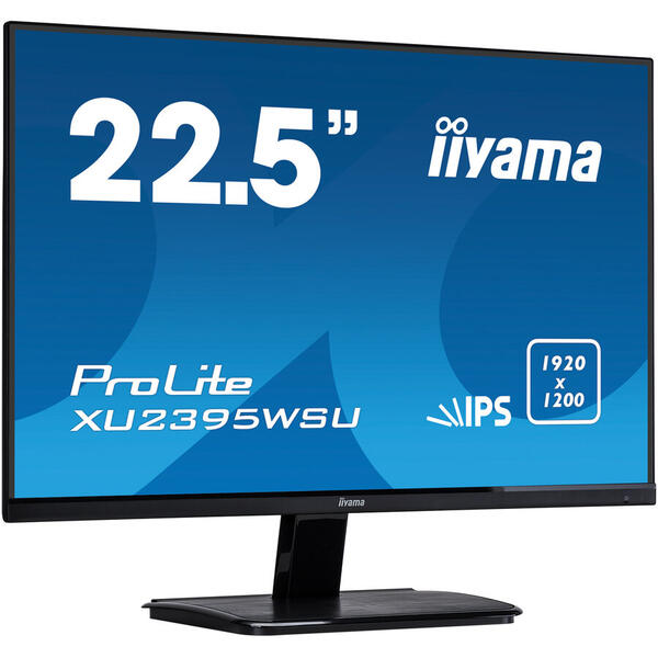 Monitor LED IIyama PROLITE XU2395WSU-B1, 22.5" WUXGA, 4 ms, Black