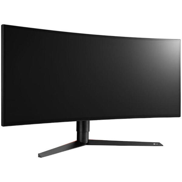 Monitor LED LG Gaming 34GK950F-B, Curbat, 34 inch QHD, 5 ms, Negru, FreeSync, 144 Hz