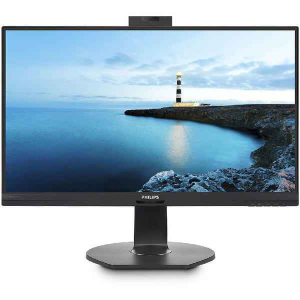 Monitor LED Philips 241B7QUBHEB, 23.8 inch FHD, 5 ms, Black, USB-C, 75Hz