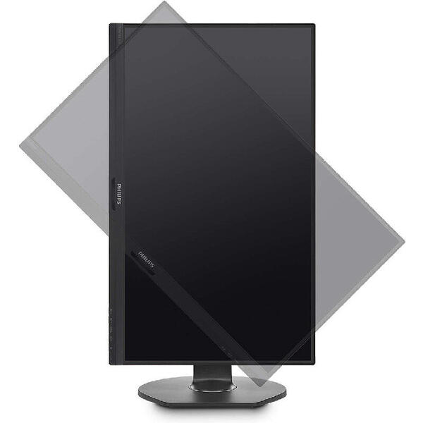 Monitor LED Philips 241B7QUBHEB, 23.8 inch FHD, 5 ms, Black, USB-C, 75Hz