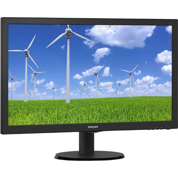Monitor LED Philips 243S5LDAB, 23.6 inch FHD, 1 ms, Black, 60Hz