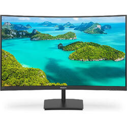 Monitor LED Philips 271E1SCA, Curbat, 27 inch FHD, 4 ms, Black, FreeSync, 75Hz