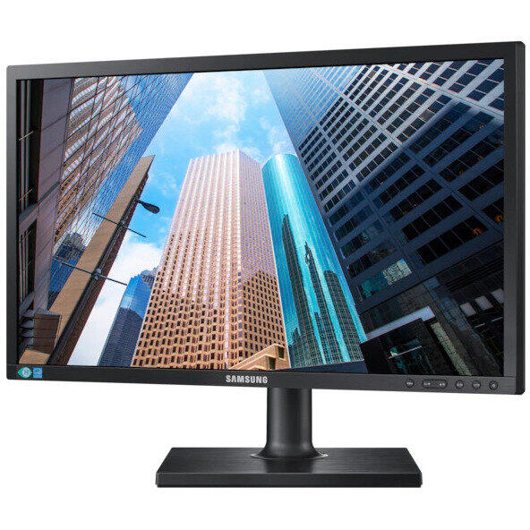 Monitor LED Samsung LS24E45KBL/EN, 23.6 inch FHD, 5 ms, Negru, 60 Hz