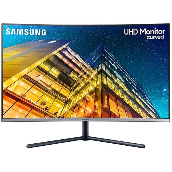 Monitor LED Samsung U32R592CWU, Curbat, 32 inch UHD, 4 ms, Grey, 60 Hz