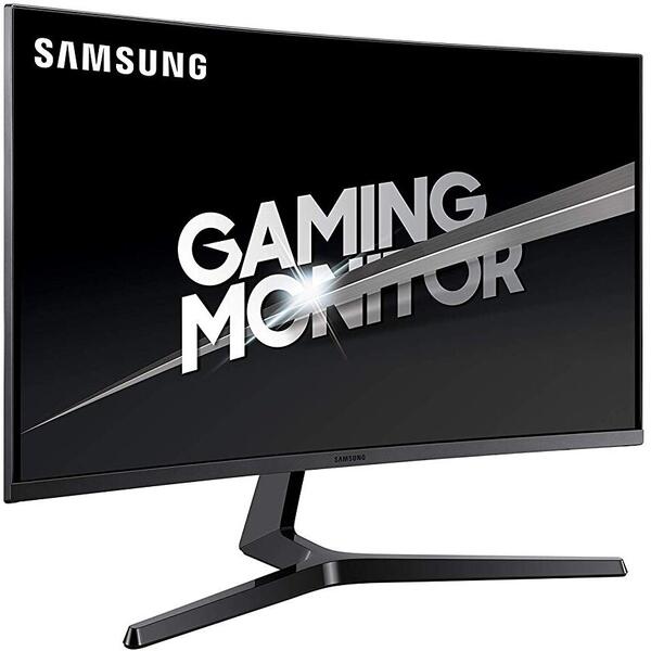 Monitor LED Samsung C32JG54QQU, Curbat, 32 inch UHD, 4 ms, Gri, 144 Hz