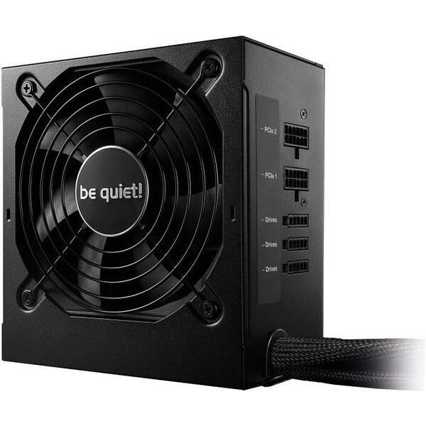 Sursa be quiet! System Power 9 CM, Certificare 80+ Bronze, Semi Modulara, 600W