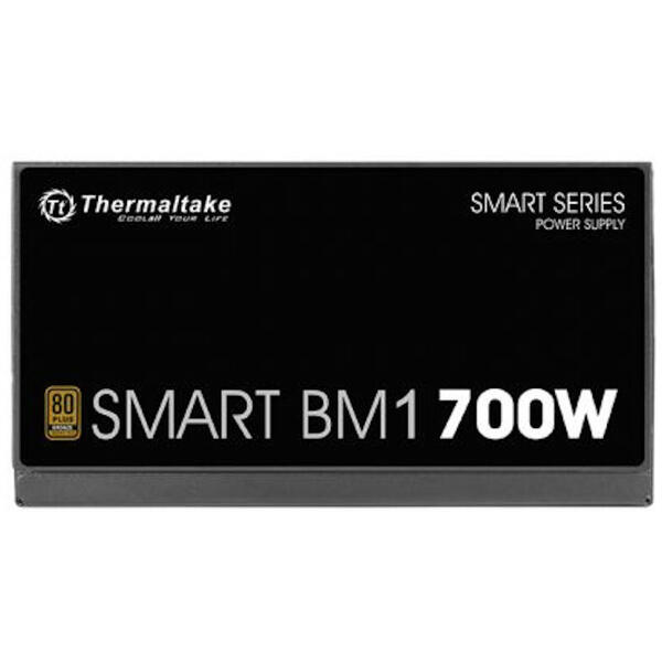 Sursa Thermaltake Smart BM1, ATX, Certificare 80+ Bronze, Semi Modulara, 700W