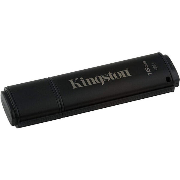 Memorie USB Kingston DataTraveler 4000 G2, 16GB, USB 3.0, Black