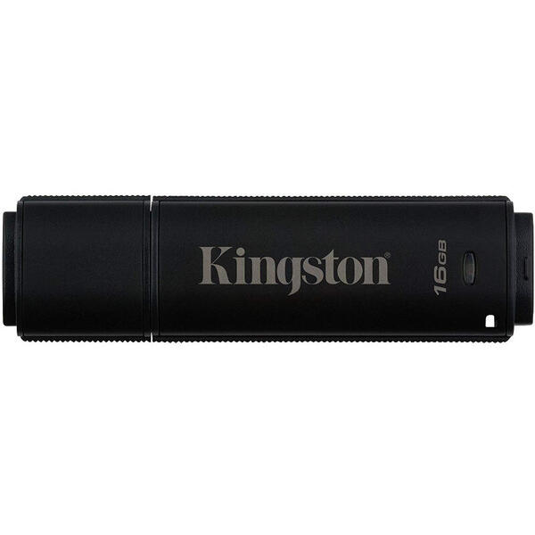 Memorie USB Kingston DataTraveler 4000 G2, 16GB, USB 3.0, Black