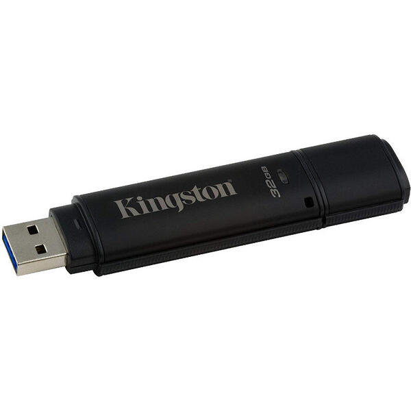 Memorie USB Kingston DataTraveler 4000 G2, 32GB, USB 3.0, Black