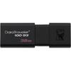Memorie USB Kingston DataTraveler 100 G3, 32GB, USB 3.0, Black, 3 Pieces