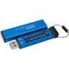Memorie USB Kingston DataTraveler 2000, 4GB, USB 3.0, Keypad, Blue