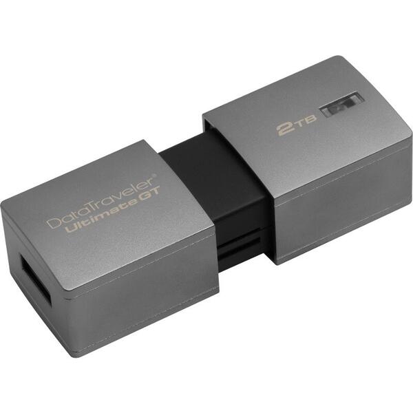 Memorie USB Kingston DataTraveler Ultimate GT, 2TB, USB 3.0, Grey