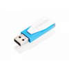 Memorie USB Verbatim SWIVEL, 128GB, USB 2.0, Blue/White