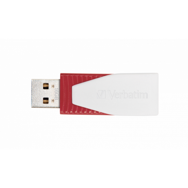 Memorie USB Verbatim Store n Go Swivel, 16GB, USB 2.0, Red