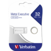 Memorie USB Verbatim Metal Exclusive, 32GB, USB 2.0, Silver