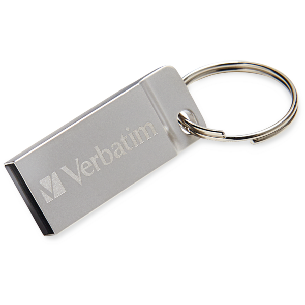 Memorie USB Verbatim Metal Exclusive, 32GB, USB 2.0, Silver