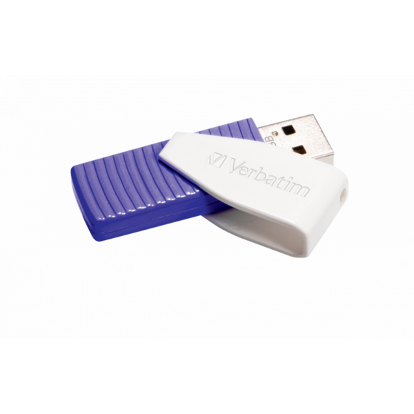 Memorie USB Verbatim Store n Go Swivel, 64GB, USB 2.0, Violet