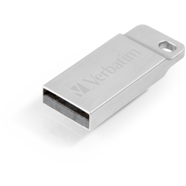 Memorie USB Verbatim Metal Exclusive, 64GB, USB 2.0, Silver
