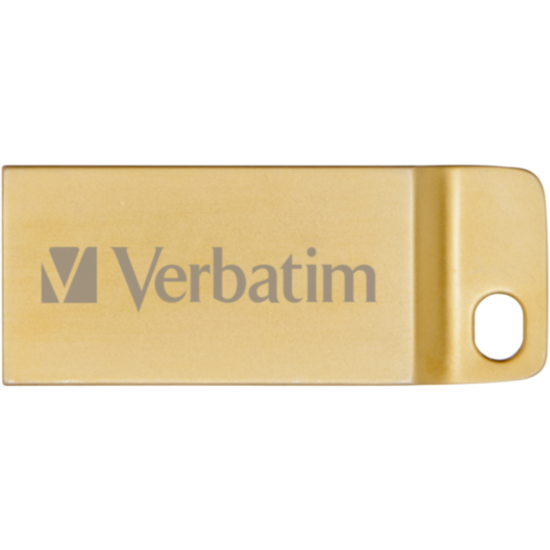 Memorie USB Verbatim Metal Exclusive, 16GB, USB 3.0, Gold