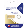 Memorie USB Verbatim Metal Exclusive, 32GB, USB 3.0, Gold