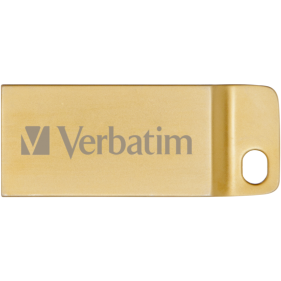 Memorie USB Verbatim Metal Exclusive, 32GB, USB 3.0, Gold