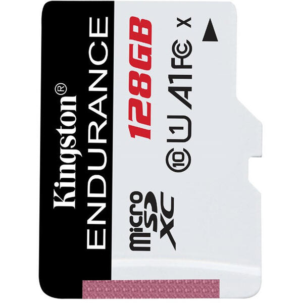 Kingston Micro SDXC High Endurance, 128GB, Clasa 10 UHS-I