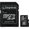 Kingston Micro SDHC Industrial, 16GB, Clasa 10, UHS-I + Adaptor SD